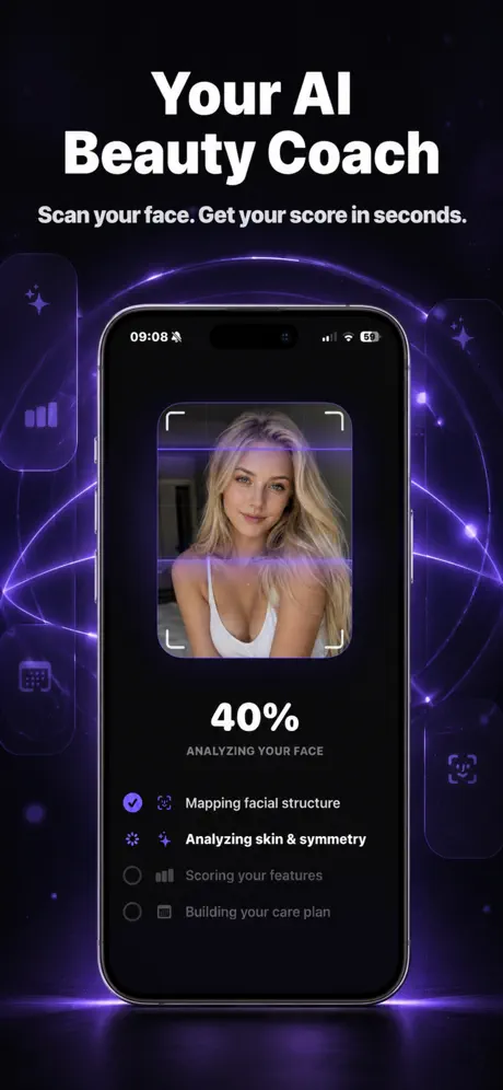 Lumis private AI face analysis in progress